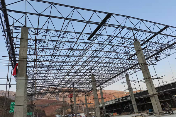 新乡钢结构网架图片