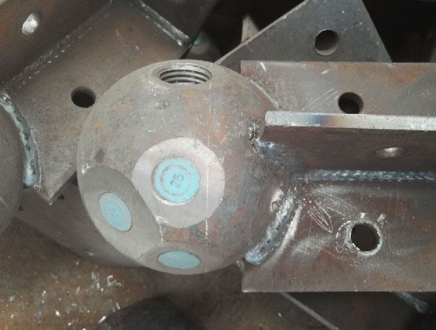 新乡螺栓球球塞，网架配件